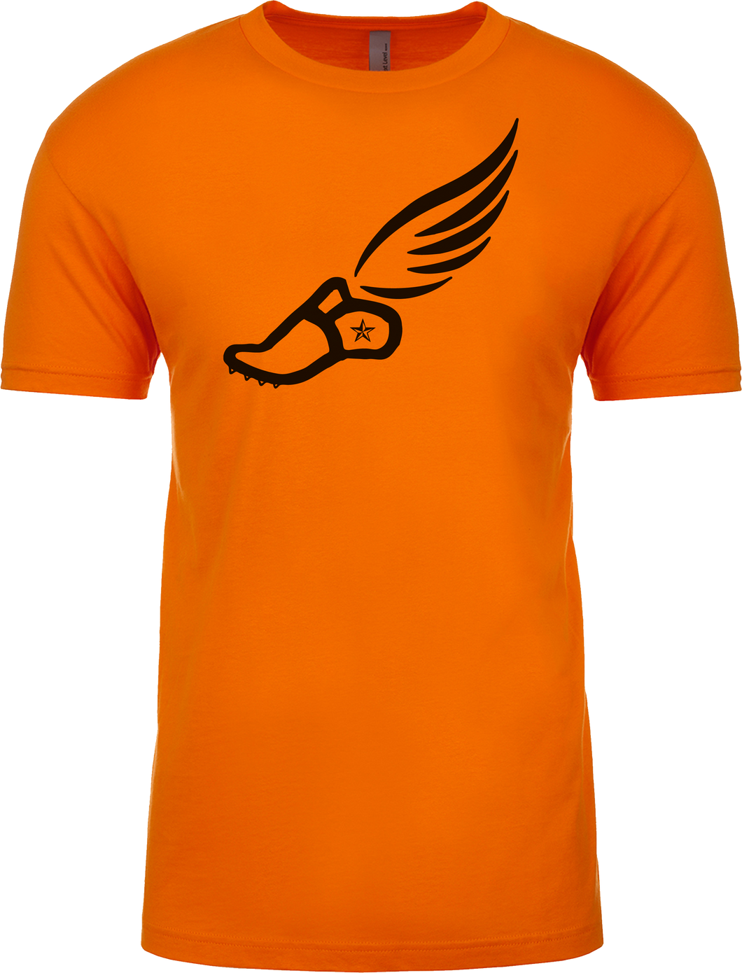 TRACKSTAR by Noey Classic Orange Track Spike Black Logo