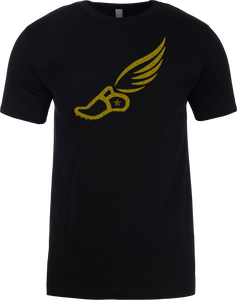 TRACKSTAR by Noey Black Track Spike Gold Logo