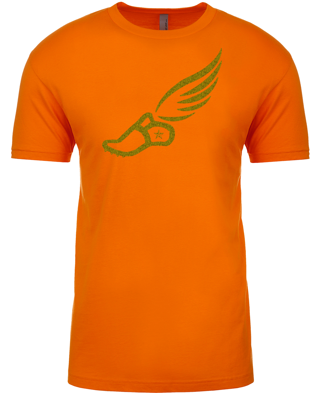 TRACKSTAR by Noey Classic Orange Track Spike Gold Logo