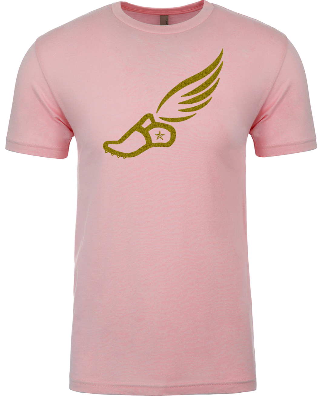 TRACKSTAR by Noey Desert Pink Track Spike Gold Logo