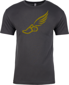 TRACKSTAR by Noey Heavy Metal Track Spike Gold Logo